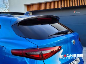 Alfa Romeo Stelvio Roof Spoiler - Carbon Fiber - Stile Italia 